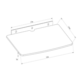 DVD / Receiver Shelf Skilltech SH-07D